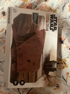 Disney Star Wars Kit Modelo Papel 4D Puzzle 187 piezas Jawa Sandcrawler Mandalorian Foto 1 de 2