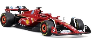 Burago Ferrari SF-24 Charles Leclerc #16 2024 con casco - Modellino Realistico - Foto 1 di 5