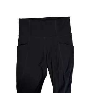 Leggings aderenti Athleta Warp in maglia nero donna taglia XS aderenti ventilati - Foto 1 di 17