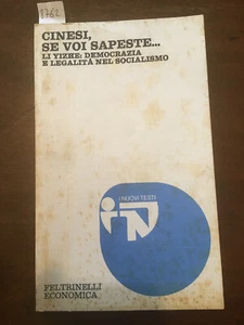  Cinesi, se voi sapeste... Li Yizhe: democrazia e legalità nel socialismo - Picture 1 of 1