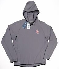 CUTTER & BUCK Oklahoma Sooners OU Hooded Dry Teck Pullover Size M NEW TAG