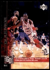 1997-98 Upper Deck Hakeem Olajuwon Houston Rockets #45 - Picture 1 of 2