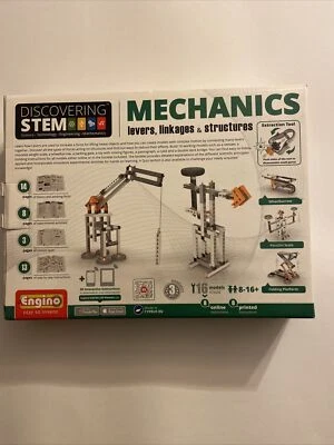 Engino Discovering Stem Levers Linkages & Structures Building Kit Toys Games - Image 1 of 3