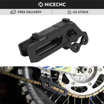 Bloque deslizante guía cadena trasera para Yamaha WR250F WR450F YZ125 250 450FX 2016-2025 Foto 1 de 4