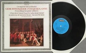 P789 Handel Ode for the Birthday of Queen Anne Preston DECCA 6.42054 AW Stereo - Picture 1 of 4