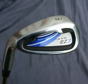 Left Hand Ram EZ3 # 8 Iron Original Stiff Steel Shaft - Picture 1 of 3