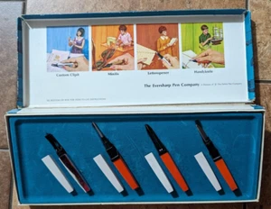 Vintage time & workshop ensemble by Eversharp Pen Company A Division of Parker - Picture 1 of 9