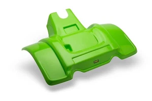 KAWASAKI KXT 250 84 - 85 TECATE 3 GREEN LOW PROFILE PLASTIC REAR FENDER - Picture 1 of 1