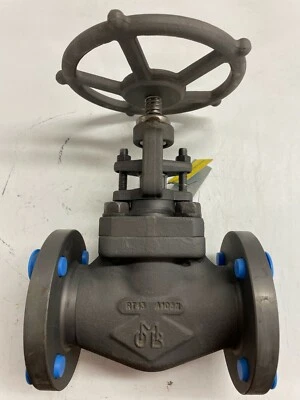 Válvula de globo OMB F1-838-SF 2" 150 brida A105N acero forjado borde Low-E #8 Foto 1 de 4