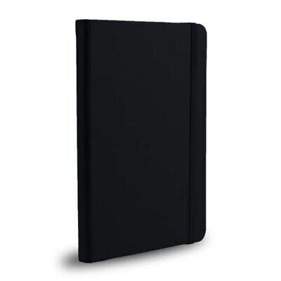 Hardcover Leather Notebook Classic Ruled Hard Cover Planner(1pcs,Black) • 9.03$
