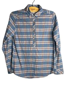 Southern Tide XS Popover Long Sleeve Shirt Plaid Flannel Collar shirt - Picture 1 of 7