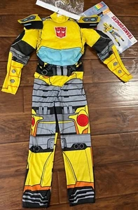 NWT Transformers Bumblebee Halloween Costume Boys Size M (8-10) - Picture 1 of 5
