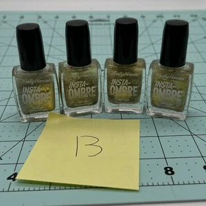4 x Sally Hansen Insta-Ombra Nail Polish 950 Gold Grade - Picture 1 of 4