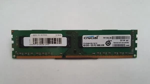 Crucial 4GB PC3-10600 DDR3-1333MHz non-ECC Unbuffered CL9 240-Pin DIMM Dual Rank - Afbeelding 1 van 1
