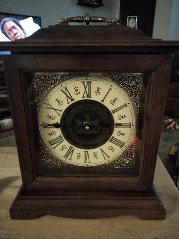 Pennsylvania State 1855 Wooden Mantel  battery operated Clock Cover