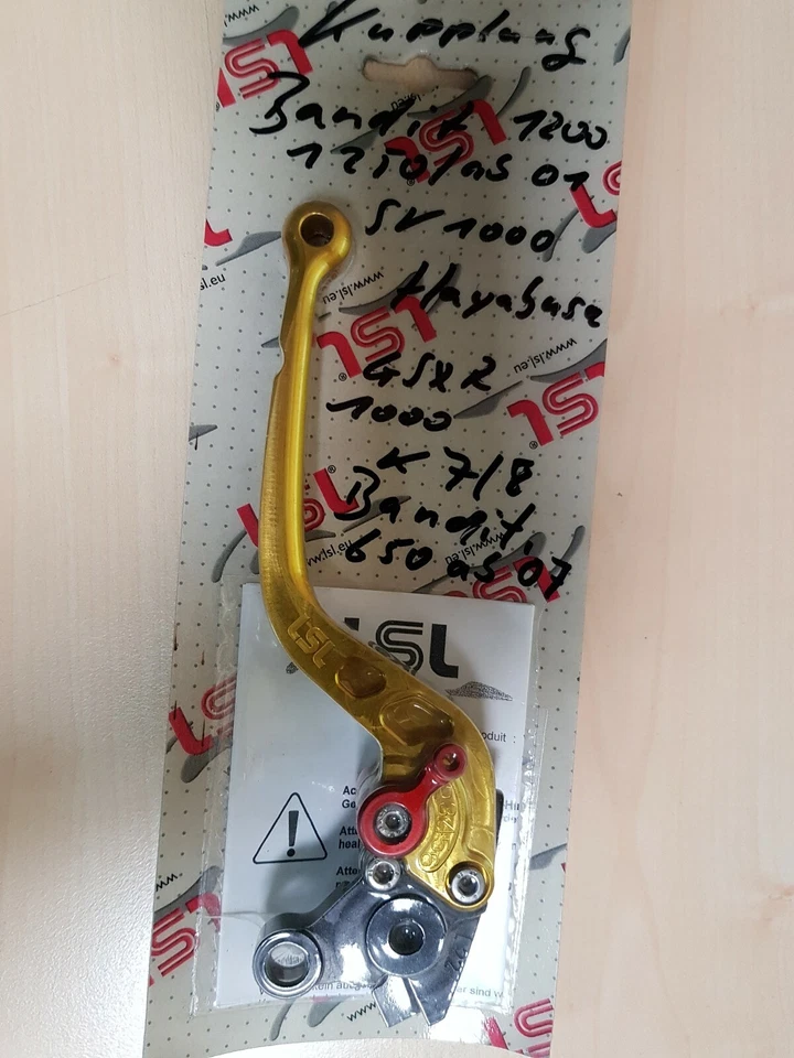 LSL Kupplungshebel Gold Bandit 1200 1250 Hayabusa GSX 1400 L22 - Bild 1 von 1