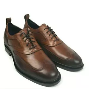 Scarpa elegante Cole Haan Washington Grand 2.0 Oxford a coda di rondine marrone $400 da uomo taglia 8 - Foto 1 di 12