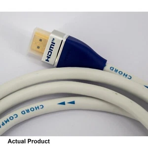 Chord Clearway HDMI 2.1 48GBps Cable - 300cm 3m - 8K 4K HDR - Shielded Sky Box - Picture 1 of 6