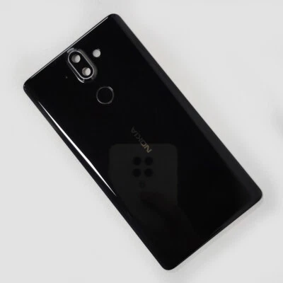 Original For Nokia 8 Sirocco TA-1005 Rear Housing Battery Back Door Cover W/Lens - Image 1 of 4