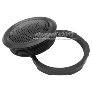 2 pz 1,5 pollici Tweeter Cover Altoparlante Griglia Plastica Cerchio Decorativo 56 mm/2,22" - Foto 1 di 7
