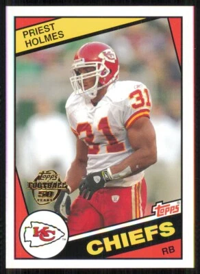 2005 Topps Throwbacks #TB29 Priest Holmes - Image 1 of 2