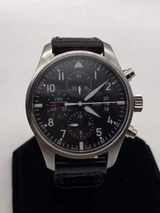 IWC SCHAFFHAUSEN PILOT WATCH 377704 43mm AUTOMATIC WATCH. - Picture 1 of 9