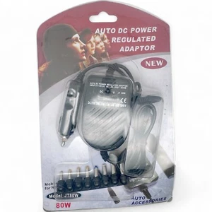 800mA REGULATED CAR POWER ADAPTOR 8 DC 15V, 16V, 18V, 19V, 20V, 22V, 24V DC - Picture 1 of 5