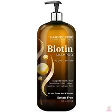 Majestic Pure Biotin Shampoo for Hair Growth Volumizing  Hair... 16 fl oz