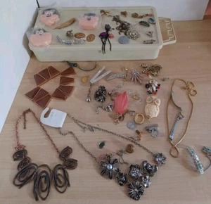 Vintage Trödel Basteln Wirklich Trödel Dekonstruieren Schätze Schmuck 1 Pfund Plus G1 - Bild 1 von 23