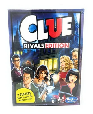 Clue - Rivals Edition - 2 Player Board Game-NIB - Image 1 of 2