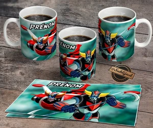 Mug Tasse GOLDORAK Personnalisé Avec le Prénom de Votre Choix - Picture 1 of 1