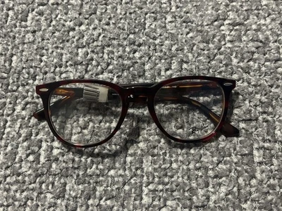 RAY BAN RB 7159 2012 HABANA MARCOS DE GAFAS AUTÉNTICAS RX 50-20 Foto 1 de 4