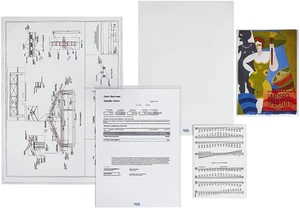100460110 - Buste Senza Foratura Upocket ,25 Pezzi, 30 X 42 Cm, Trasparente - Foto 1 di 12