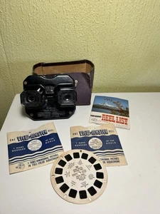 Sawyers View-Master Stereoscope 1950’s w/Box 3 Slides-Santa Workshop Grand Canyo - Picture 1 of 7