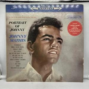 Johnny Mathis Portrait Of Johnny LP Vinyl Record - Preloved - FREE SHIPPING - Foto 1 di 4