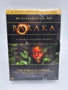 Barka (DVD, 1992) 8K UltraDigital HD 2-Disc Set Ron Fricke - Brand New & Sealed - Imagen 1 de 6