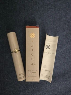 Tatcha The Kissu Lip Tint SPF25 - Plum Blossom  - Full Size .14oz/4g New In Box - Image 1 of 4