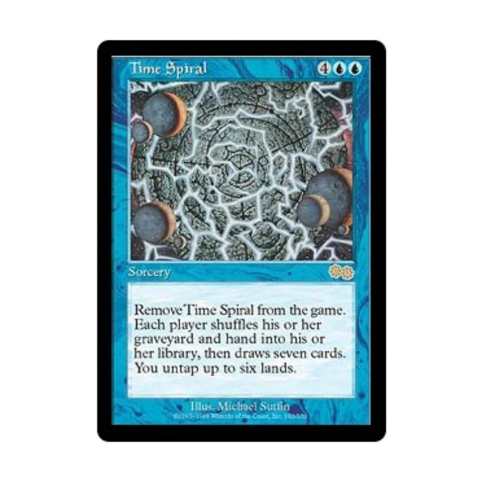 WOTC MtG Urza's Saga Time Spiral (R) VG - Image 1 of 1