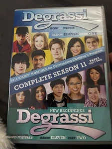Degrassi: New Beginnings - Complete Season 11 (DVD 2012 3-Disc Set) Parts 1 + 2 - Foto 1 di 6