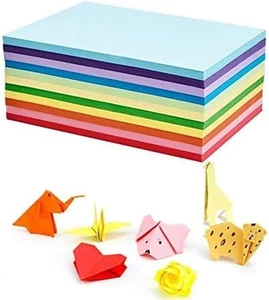 Cartulina de colores A4 100 hojas de papel para cartulina 230 gm - más manualidades divertidas y diciembre - Imagen 1 de 12