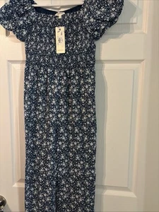 Frank By Francesca’s Girls Jumpsuit, Sz Large - Picture 1 of 2