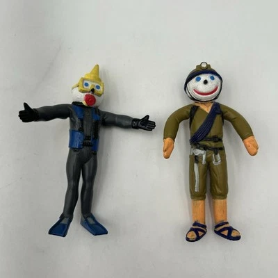 Lote 2 figuras Jack in the Box 1997 flexibles Business Jack coleccionables vintage Foto 1 de 4