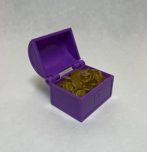 Peppa Pig Pirate Princess Castle Replacement Purple Treasure Chest - Picture 1 of 14