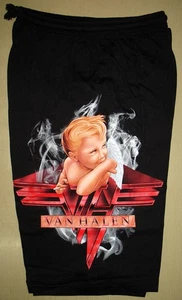 Van Halen 1984 Cotton Shorts Sweatpants Free Size New! Rock Band Smoking Baby - Picture 1 of 1