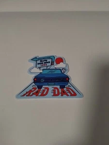 Dutch Bros Sticker Fathers Day 2024 RAD DAD Car Sign 1992 - Picture 1 of 3
