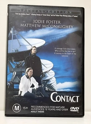 Contact - Jodie Foster - DVD Region 4 | Very Good Condition | Free Postage - image 1 of 3