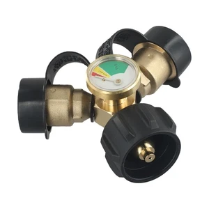 Grillwerkzeuge Manometer Anschluss Grillanschluss Gasflasche Y Propan - Bild 1 von 14