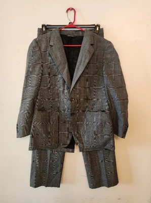 Kingsridge серый 2 кнопки костюм размер мужской 42 короткие брюки 29 x 28 - Изображение 1 из 4