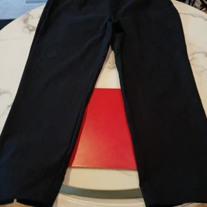 Coast Brand Size Uk18 Black Cotton /polyamide/ Elastane Mix# Ladies Trousers - Picture 1 of 14