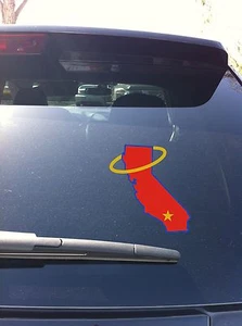 ML-01-01 California Halo Angels LA Logo Auto Fenster Vinyl Aufkleber Los Angeles - Bild 1 von 2